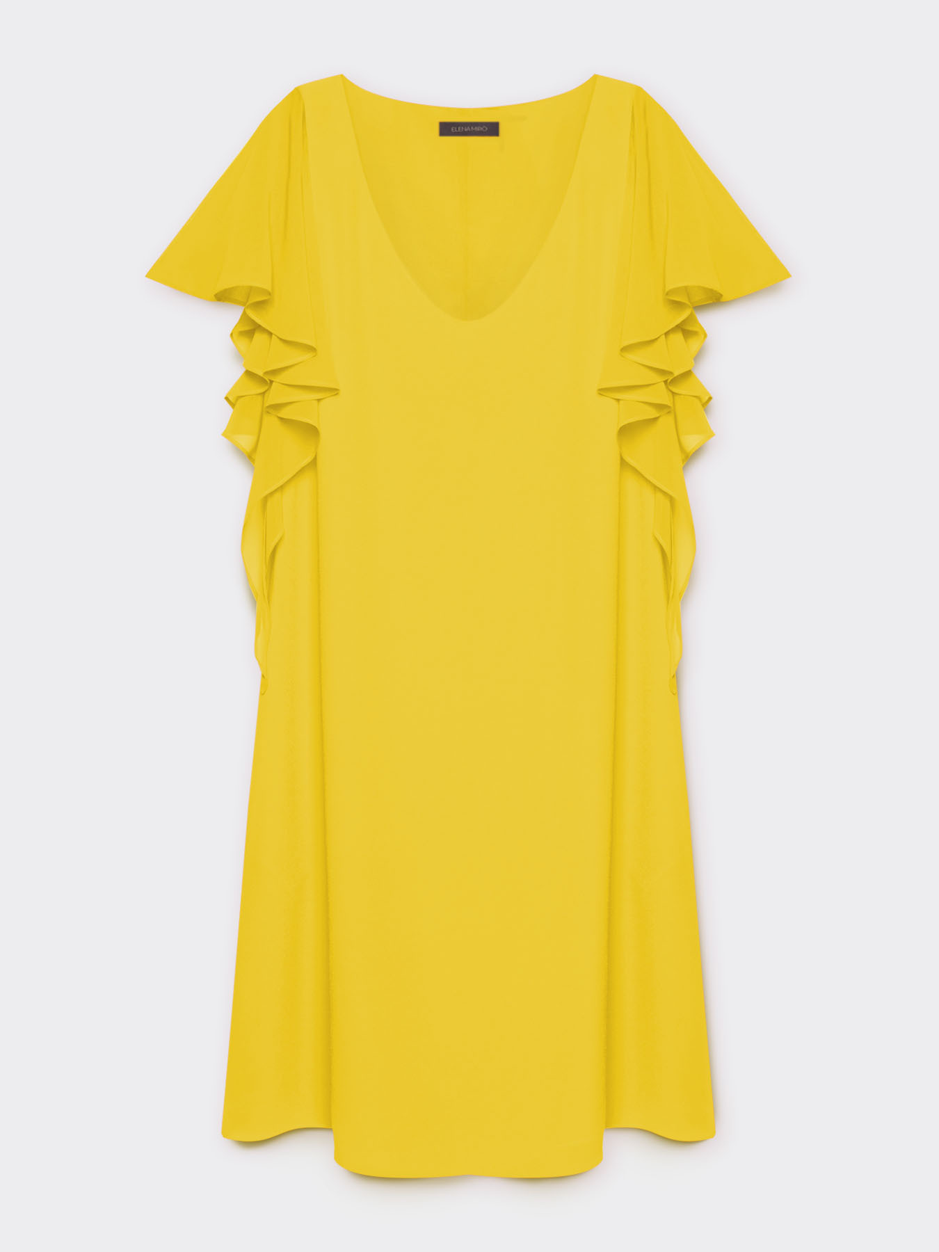 Robe &eacute;l&eacute;gante avec manches &agrave; volants image number 0