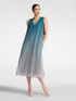 Langes Plissee-Kleid image number 2