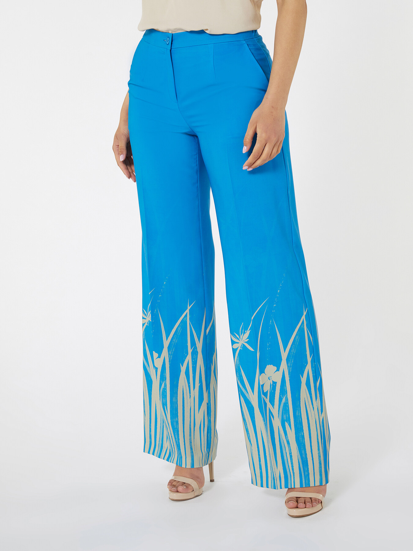 Printed trousers image number 3