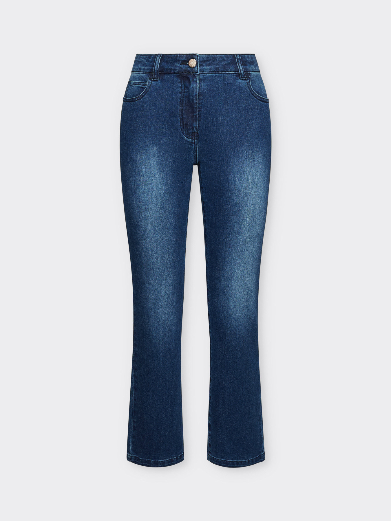 5 pocket jeans, kick flare, "Florence" image number 4