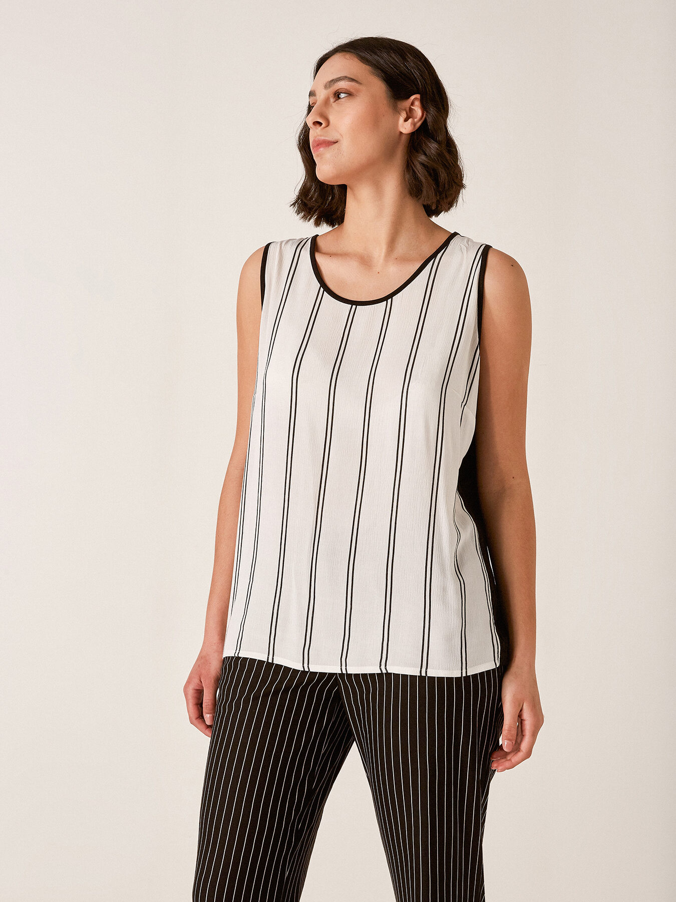 Nadelstreifen-Top image number 2