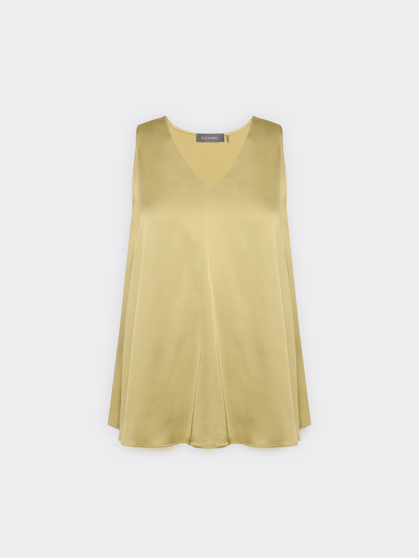 Viscose satin top image number 4