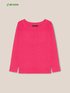 Sweater with boat neck image number 3