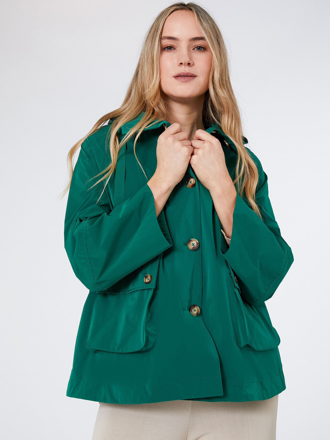 Parka "3 en 1" de nailon reciclado image number 2