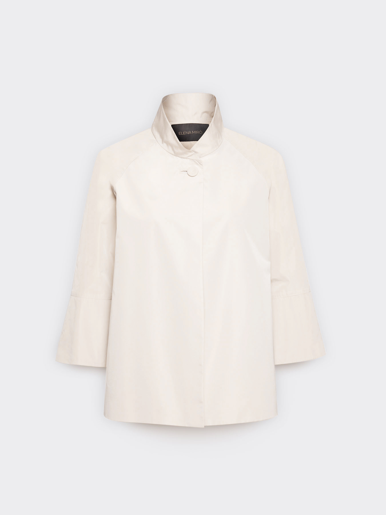 Unstrukturierte Jacke aus Taft image number 4