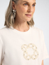 T-shirt en coton avec broderie Monogram image number 3