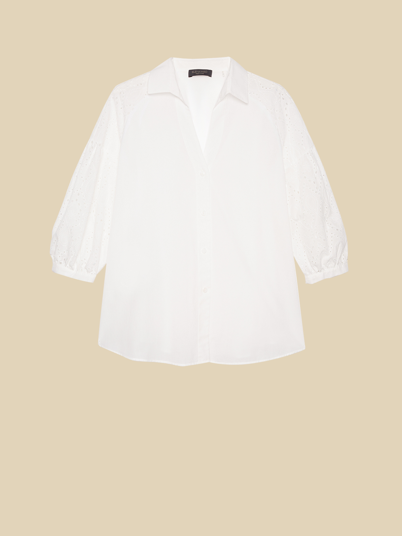 Cotton voile shirt image number 4