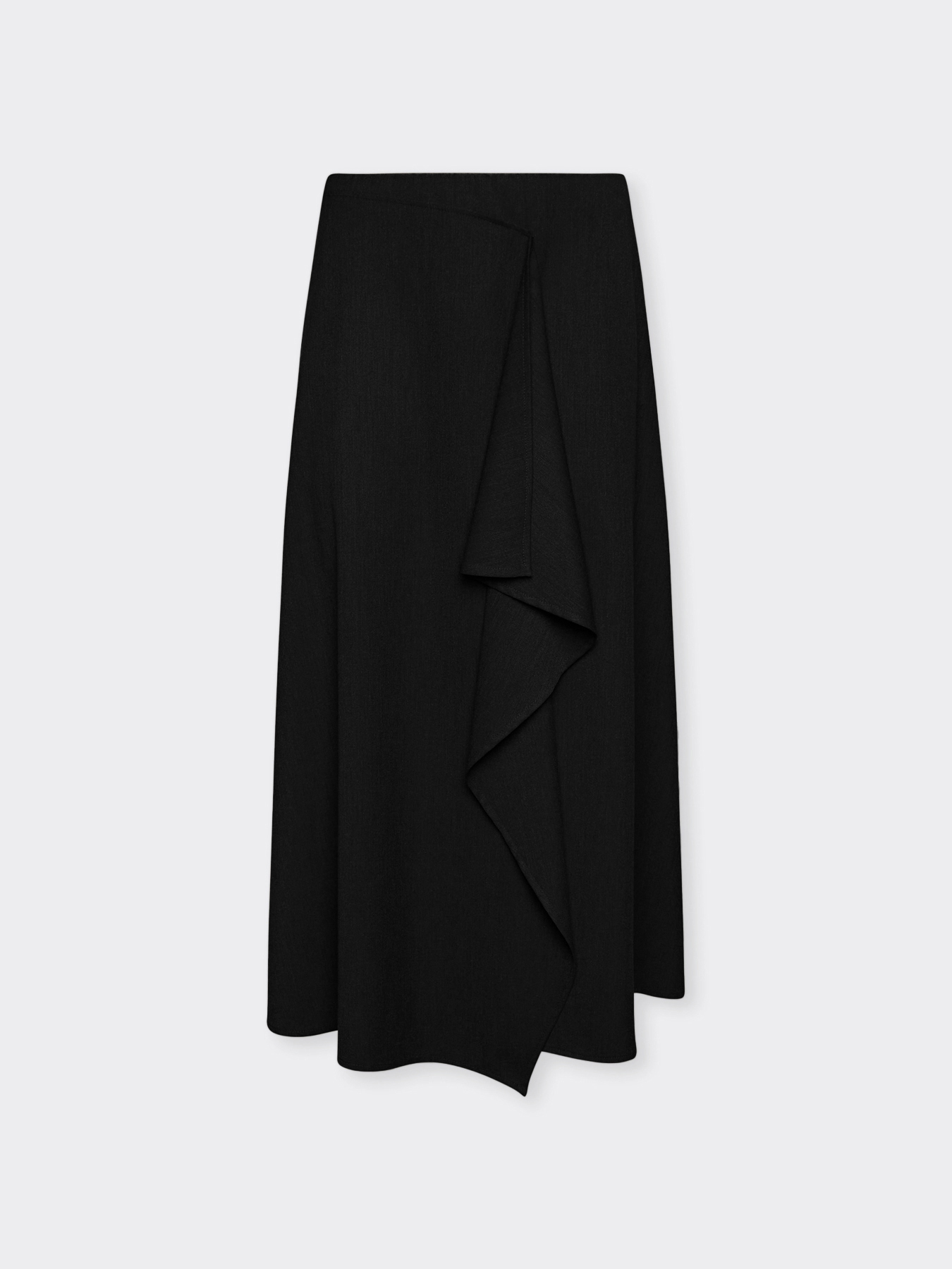 Gonna a portafoglio con jabot image number 4