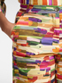 Pantaloni cropped stampati image number 3