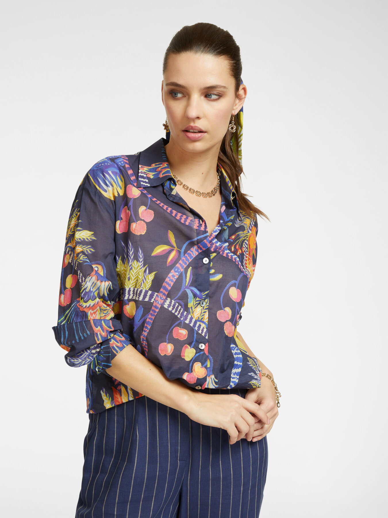 Camisa estampada image number 0