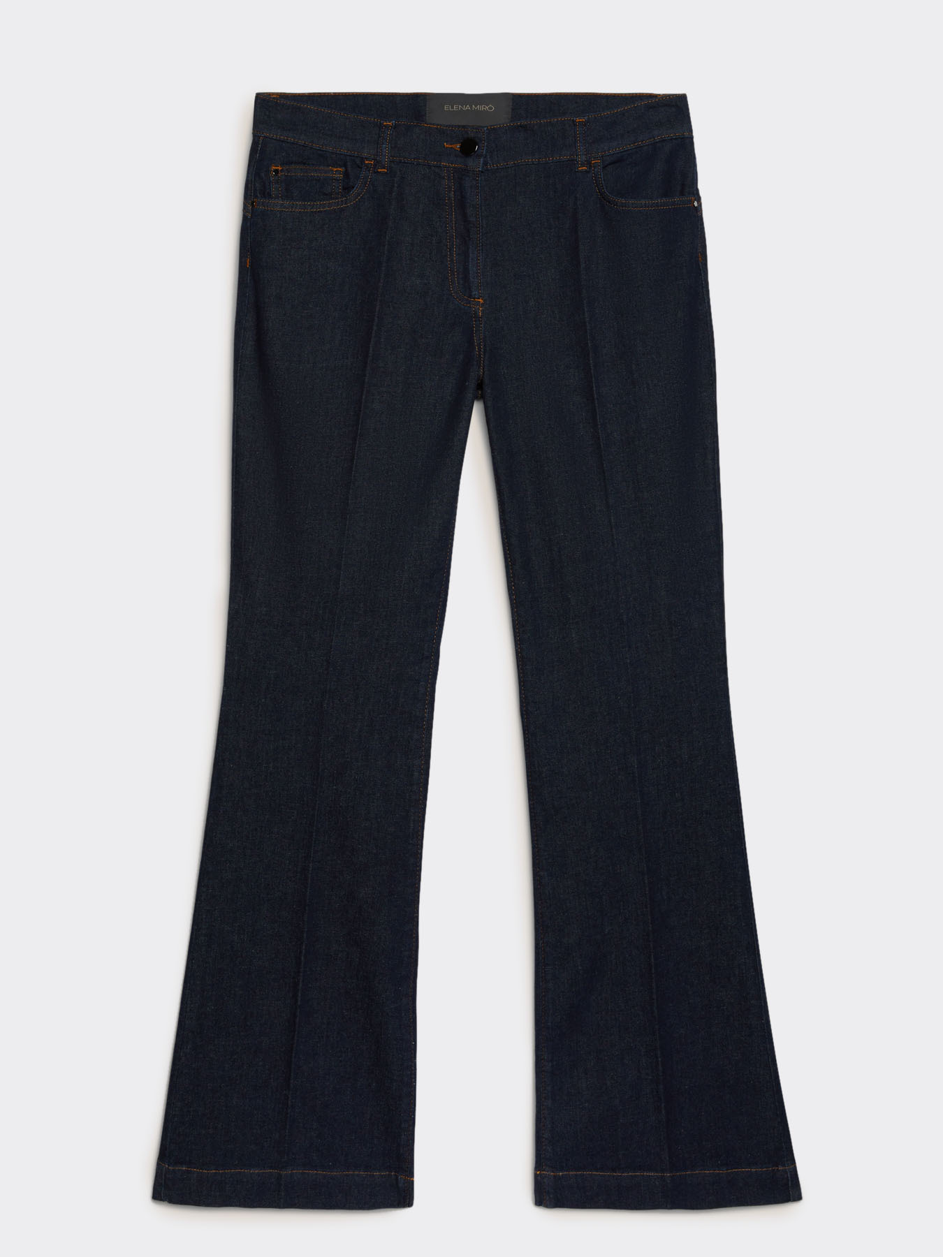 Five-pocket flared jeans image number 4