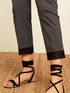 Geometric patterned trousers image number 4