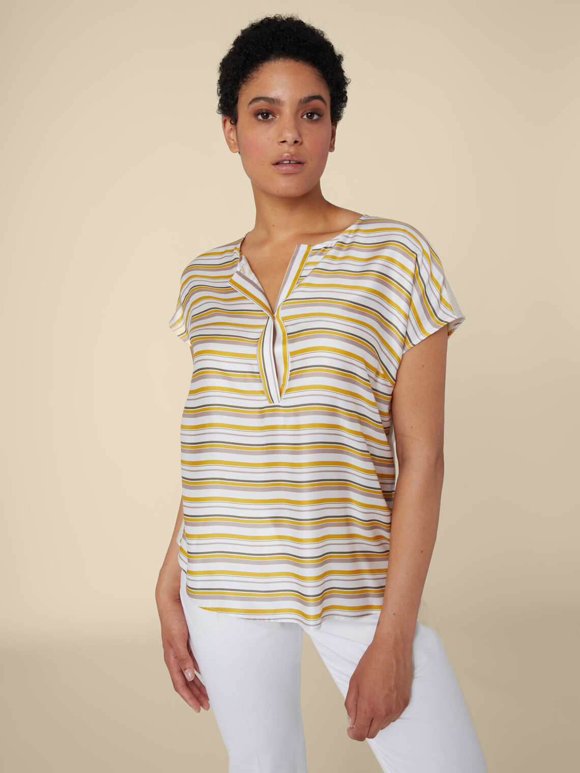 Printed T-shirt - Elena Mirò - DK