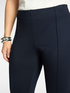Slim-Fit-Hose aus Milano-Strick image number 3