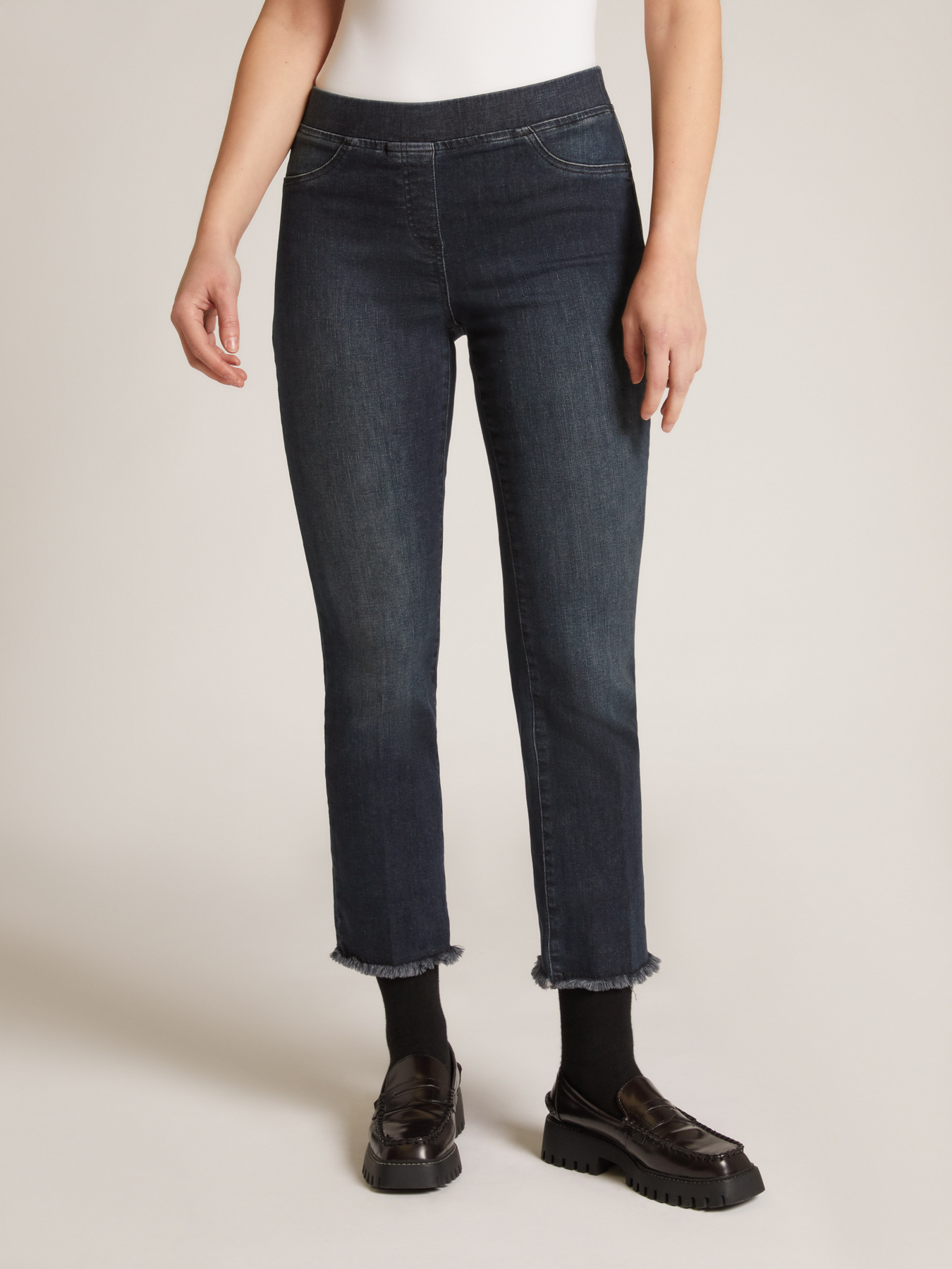 JEGGINGS, STRETCH DENIM COLOUR BLUE 11.5 OZ image number 3