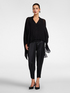 Sequined georgette blouse image number 3