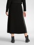 Knitted skirt with side stripe image number 1