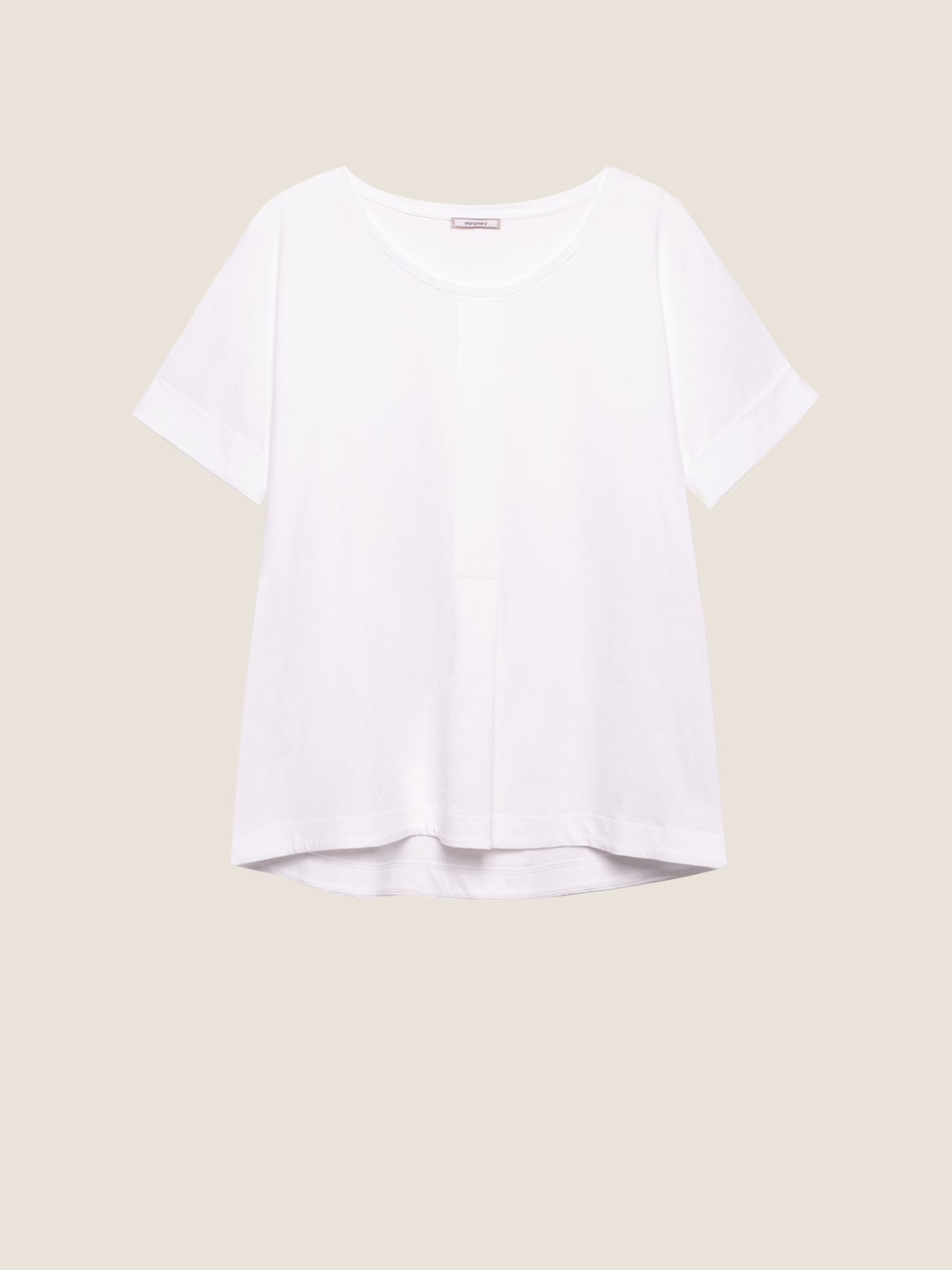 T-shirt with front pleat image number 3