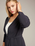 Langer Cardigan aus Bio-Viskose mit G&uuml;rtel image number 3