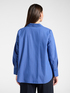 Camicia misto cotone a righe image number 1