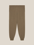 PURE CARDED WOOL “JUMPSUIT” EFFECT KNIT TROUSERS image number 5