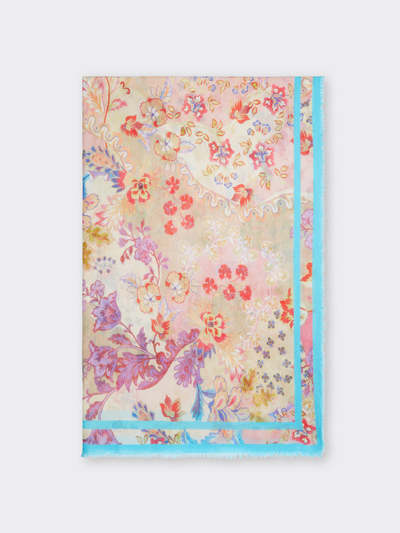 Printed modal scarf