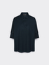 Blusa boxy con maniche a tre quarti image number 4