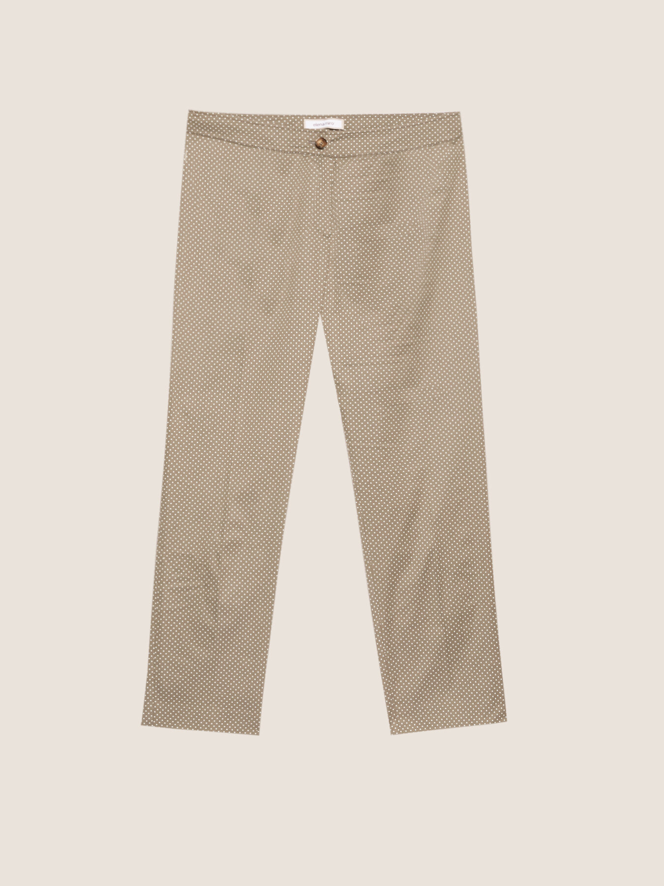 Pantaloni dritti a pois image number 3