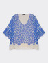 Blusa elegante stampata image number 4
