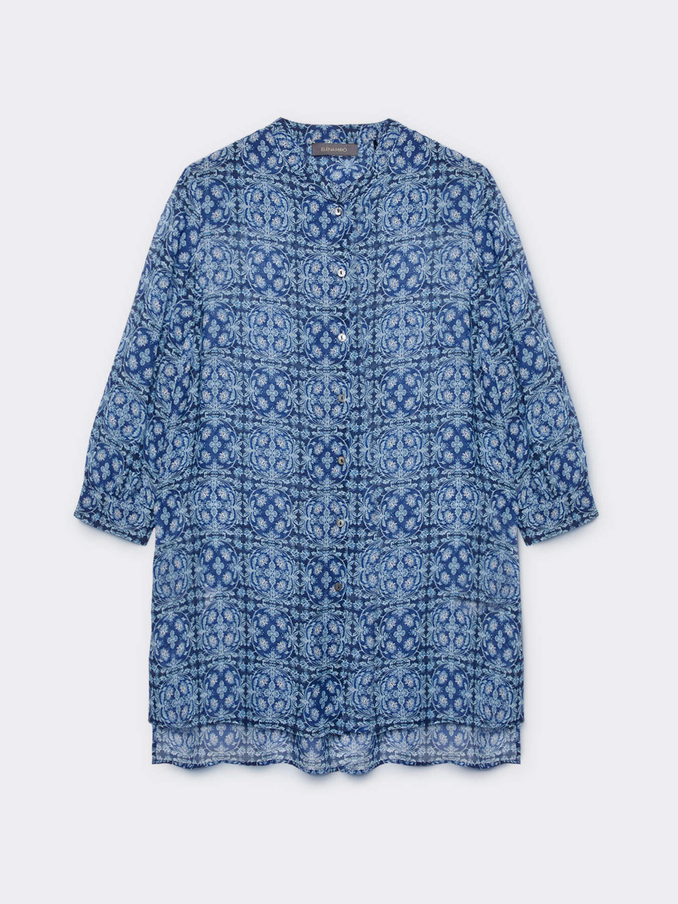 Camicia floreale in viscosa image number 5