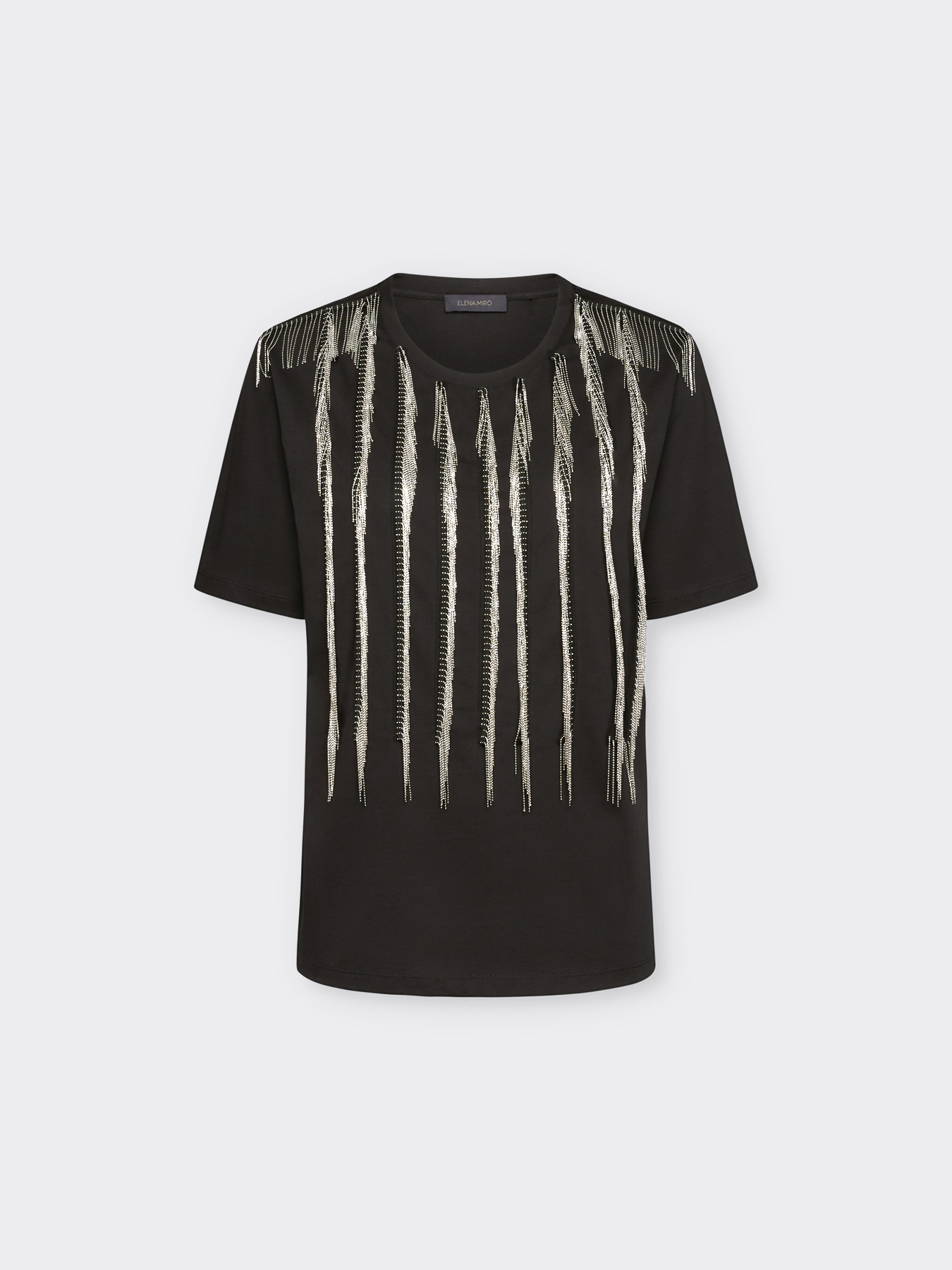 T-Shirt mit Fransen image number 4