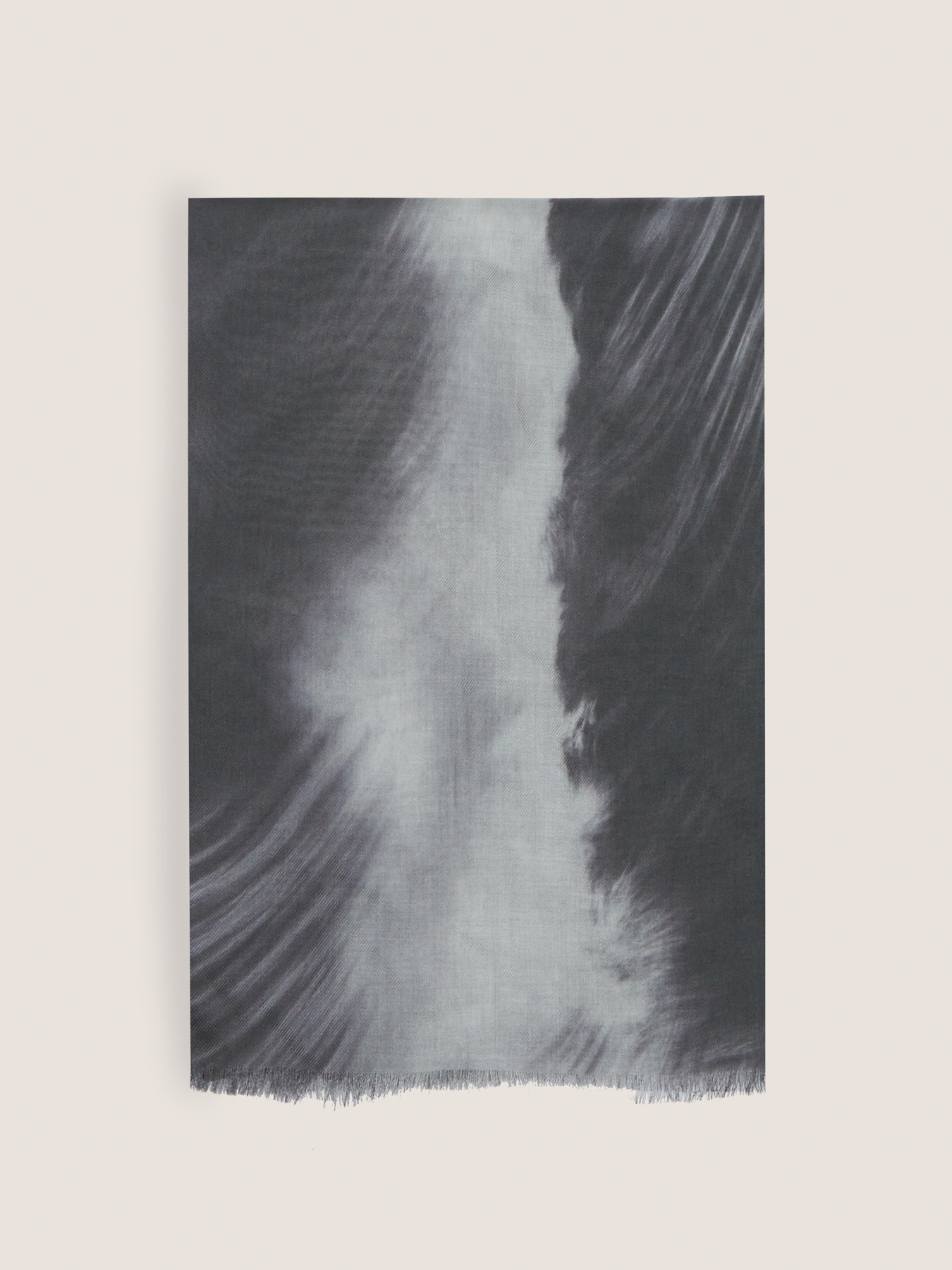 OVERSIZED MODAL AND CASHMERE SCARF image number 0