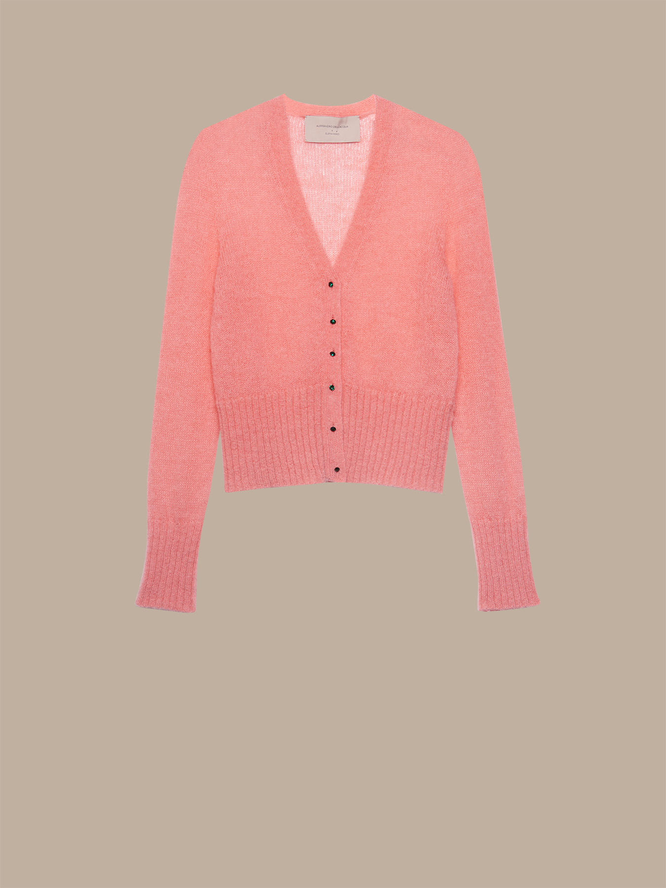 WOOL AND MOHAIR CARDIGAN image number 4