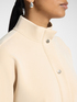 Sweat-shirt en m&eacute;lange modal avec col montant image number 3