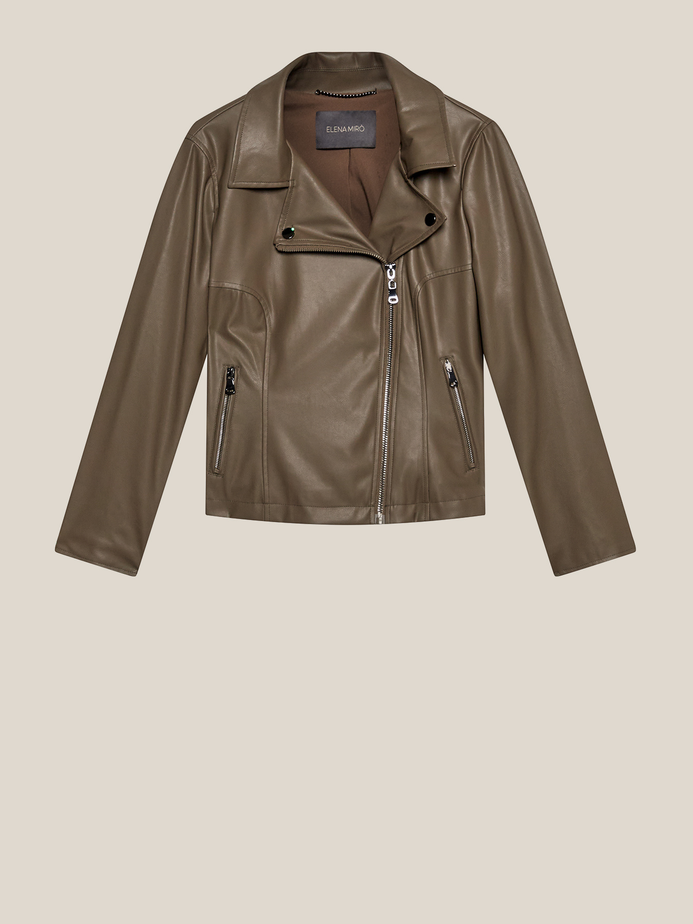 Bikerjacke aus Lederimitat image number 4