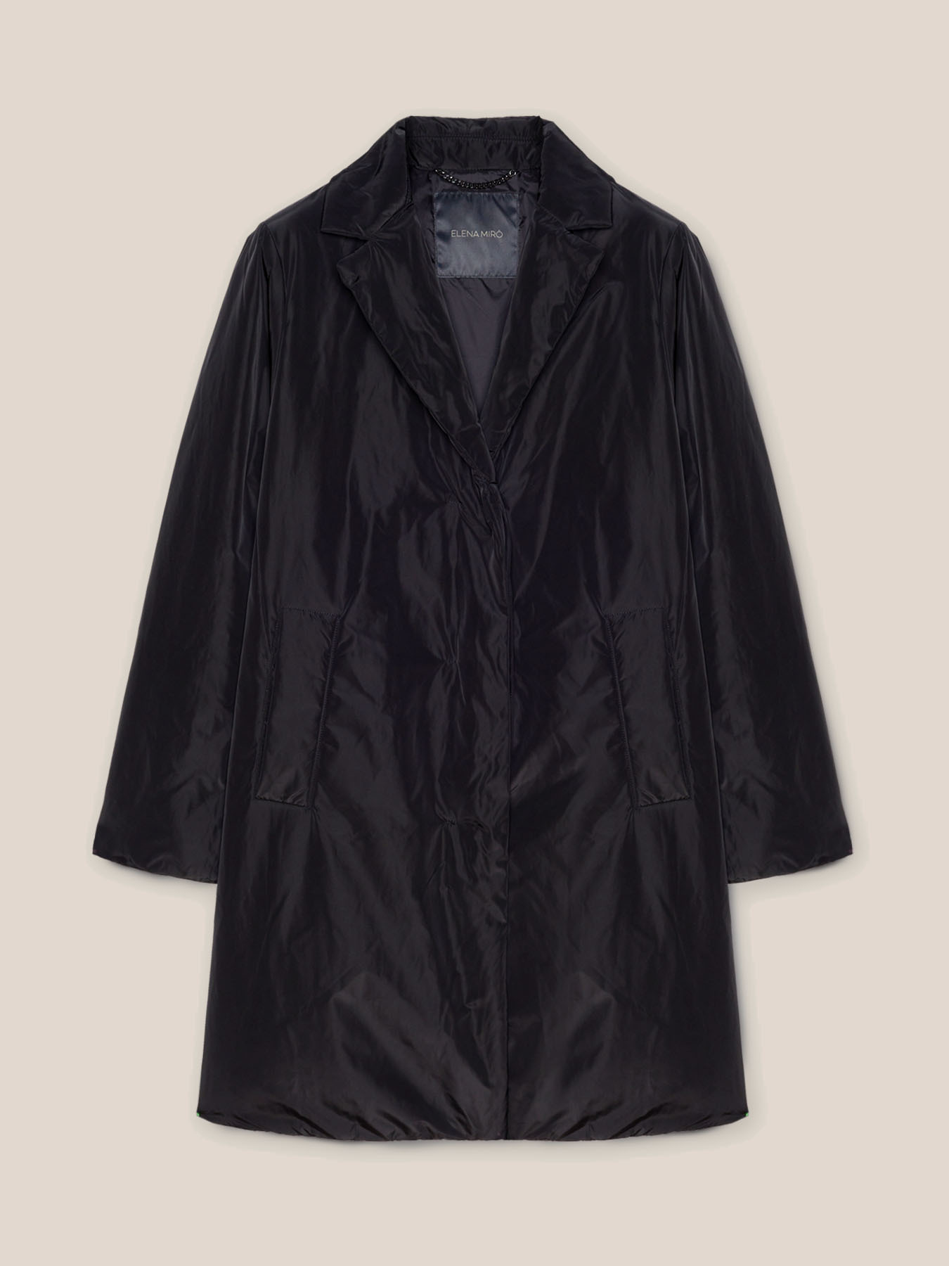 Nylon coat with padding image number 4