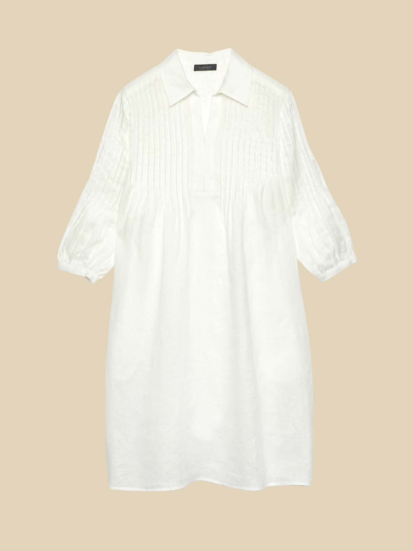 Vestido en puro lino image number 3