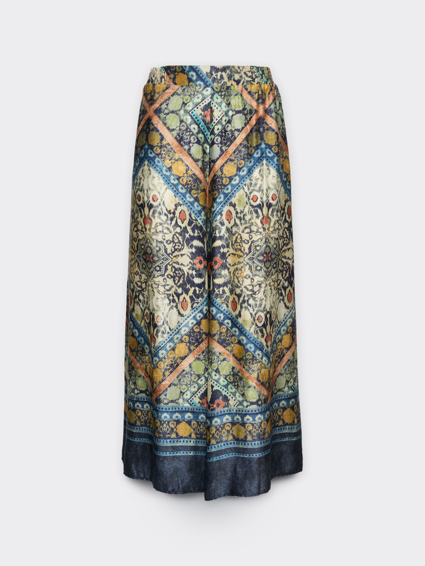 Pantaloni cropped stampati image number 4