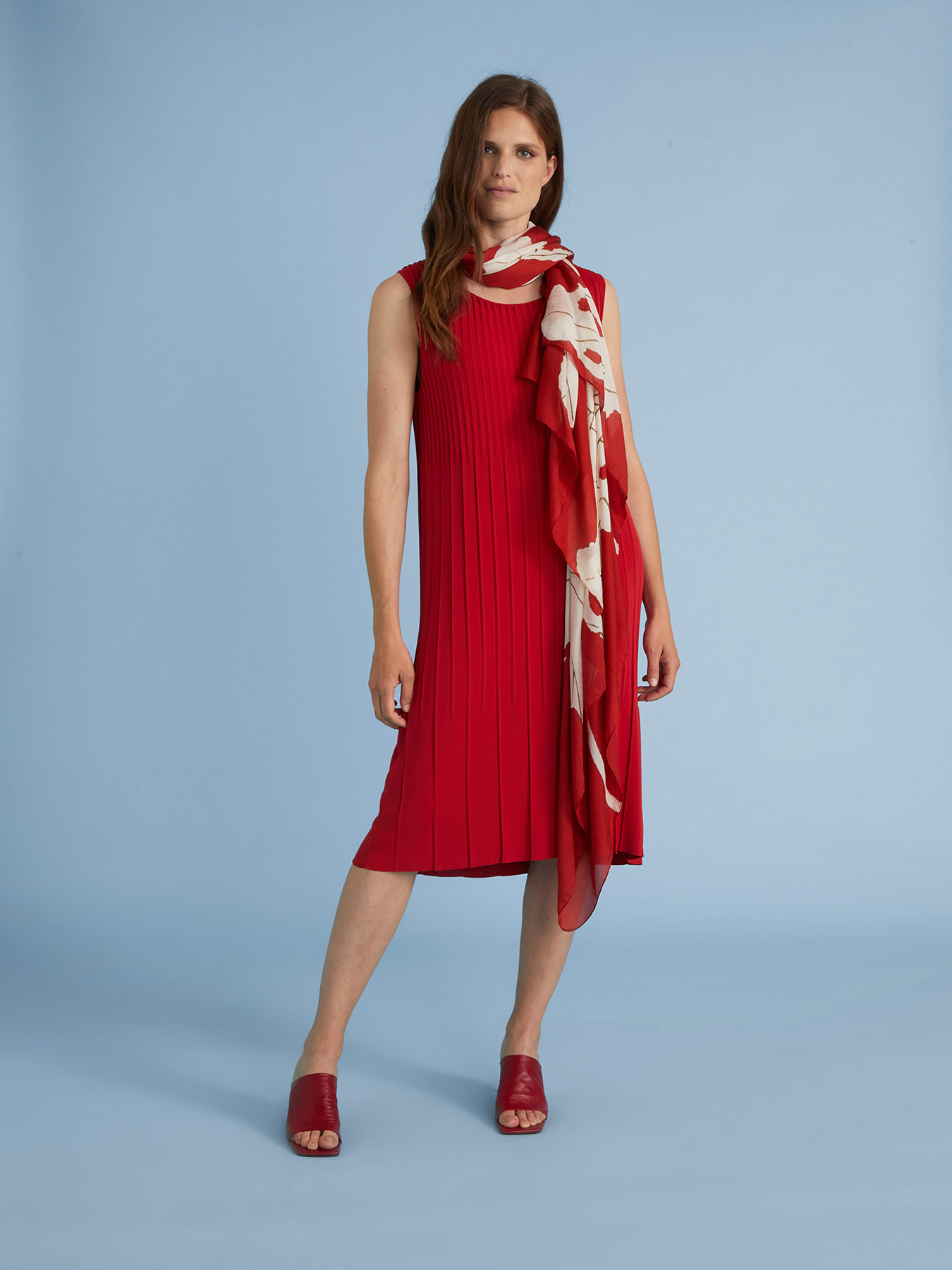 ABITO TRICOT PUNTO PLISSE' image number 3