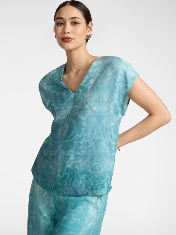 Printed blouse
