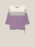 Colour block sweater image number 4