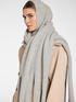 Knit scarf with long fringes image number 2