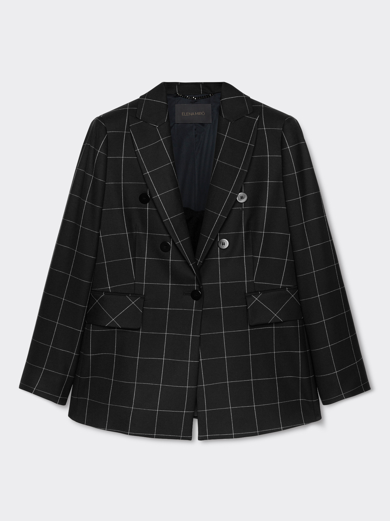 Blazer &agrave; fines rayures image number 4