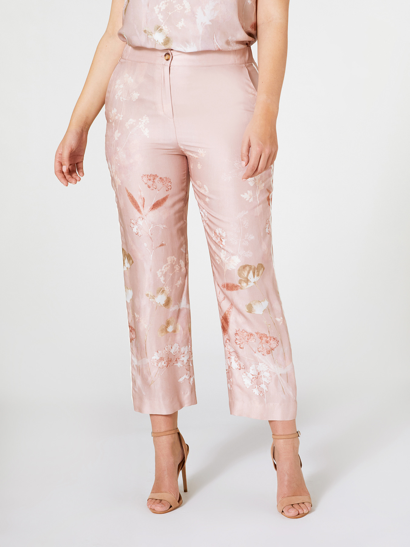 Pantaloni dritti stampati image number 2