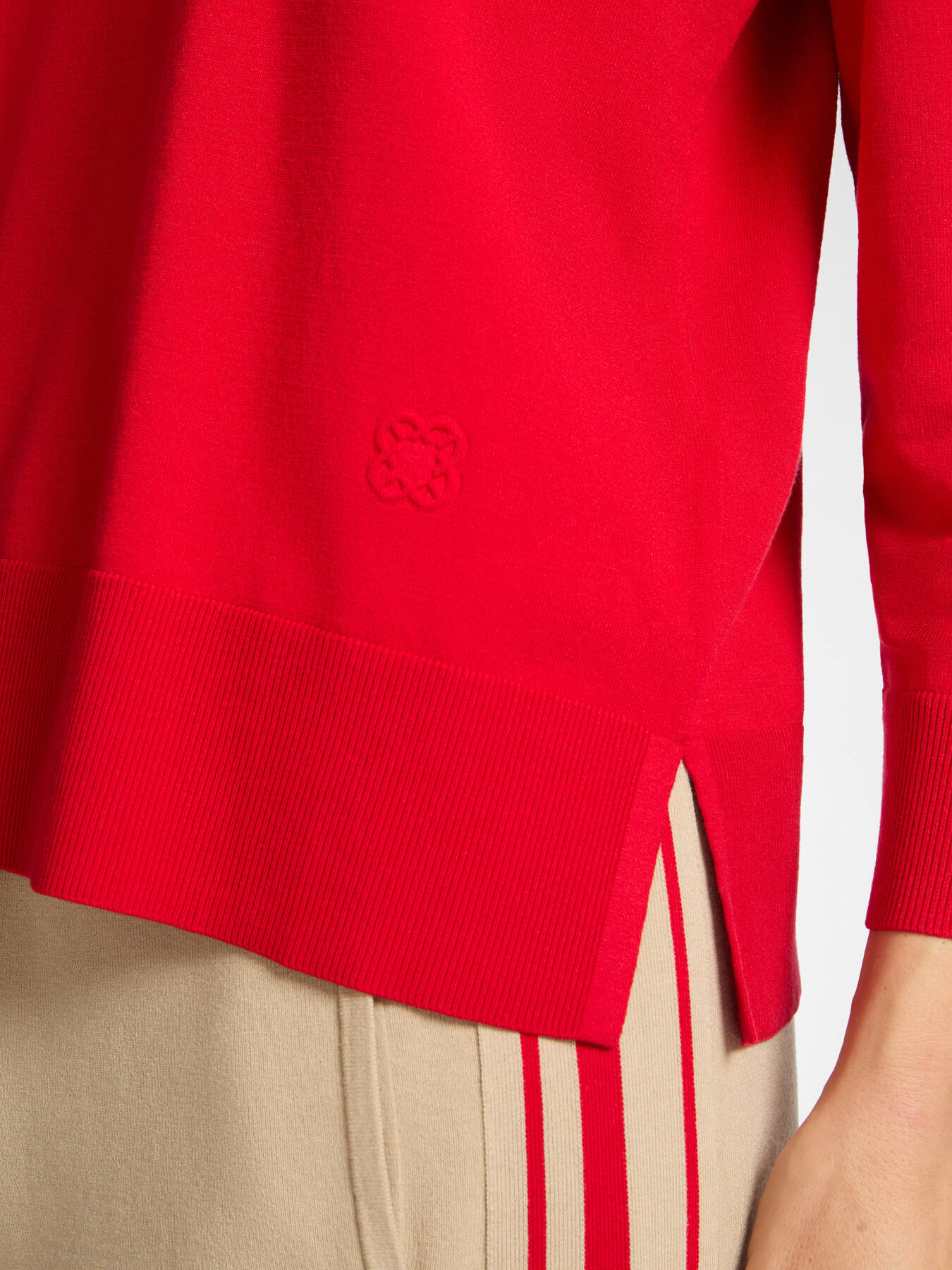 Suéter esportivo de gola redonda image number 3