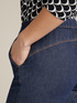 Jeans a palazzo in cotone stretch image number 4