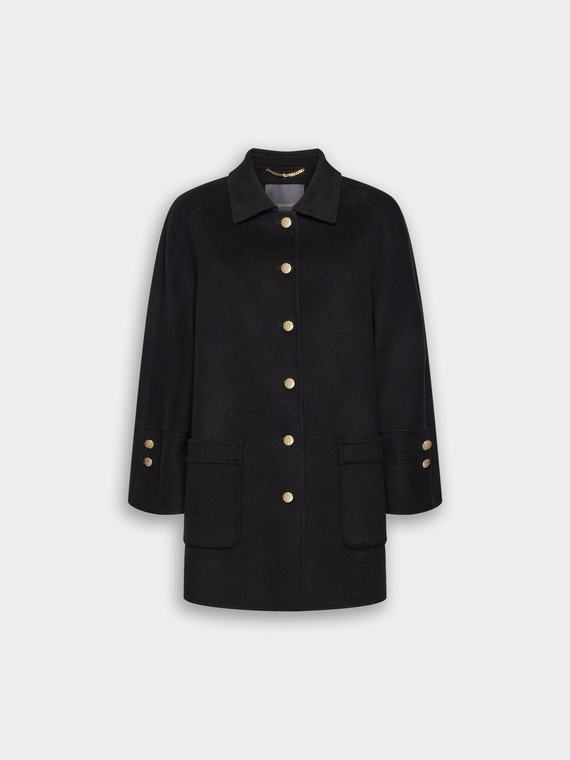 Cappotto misto lana double