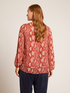 Bluse mit Animalier-Muster image number 1