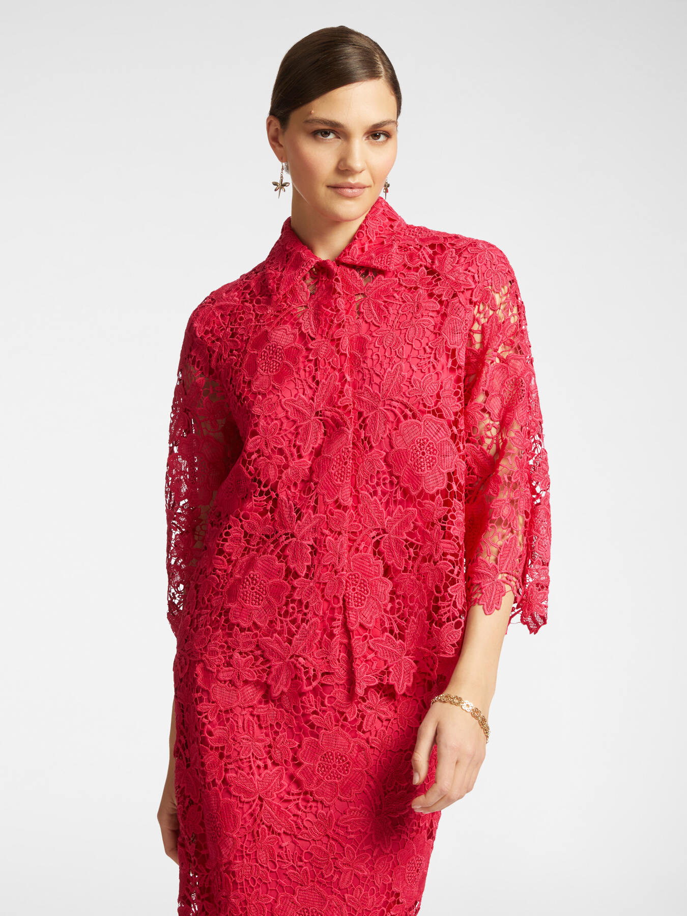 Macram&eacute; lace jacket image number 0