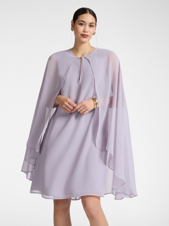 Layered georgette dress